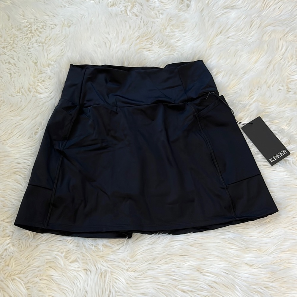 K-Deer High-Rise Double Pocket Skort